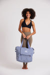 Yoga and fitness bag - FEMI FIT blue