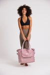Yoga and fitness bag - FEMI FIT pink