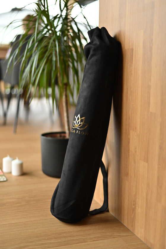 Yoga mat bag - SUEDE black