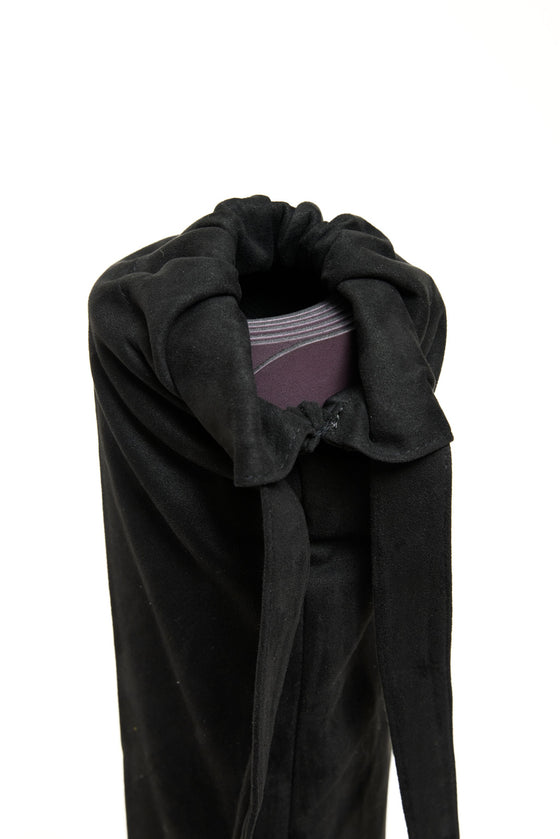 Yoga mat bag - SUEDE black