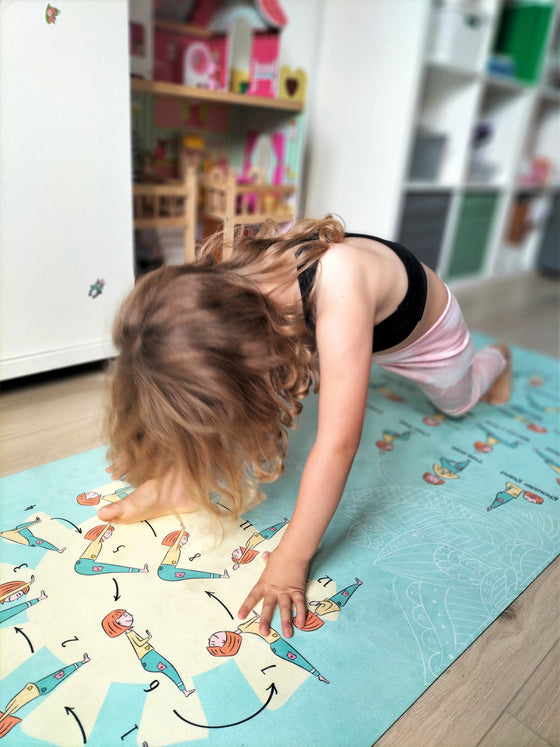 Yoga mat LITTLE YOGI for KIDS